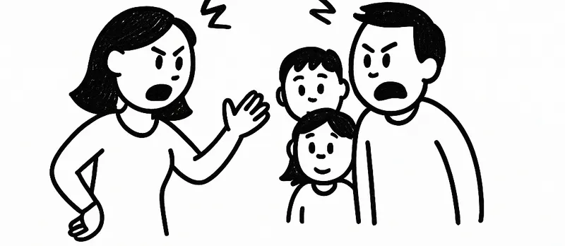 Familienkonflikt