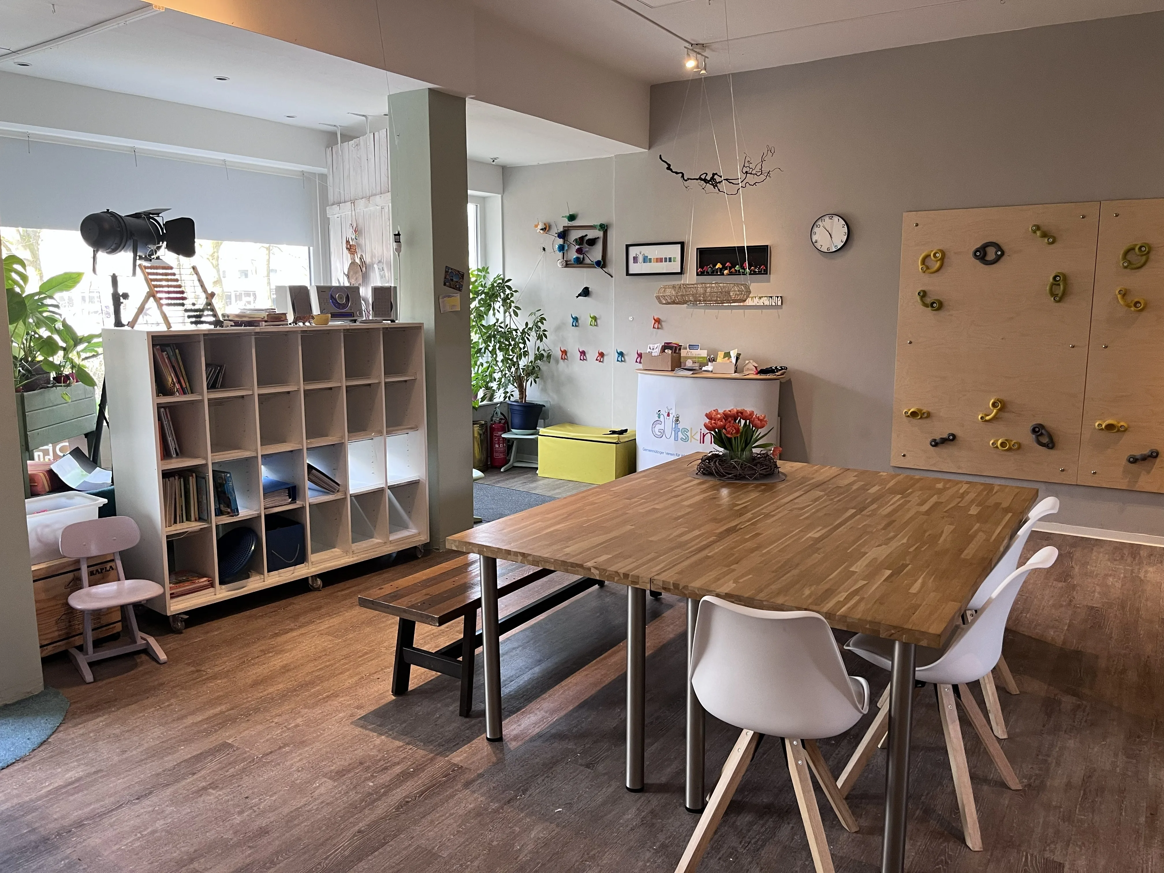 Workshop-Raum der Gutskinder e.V. in der Gevekohtstraße 12